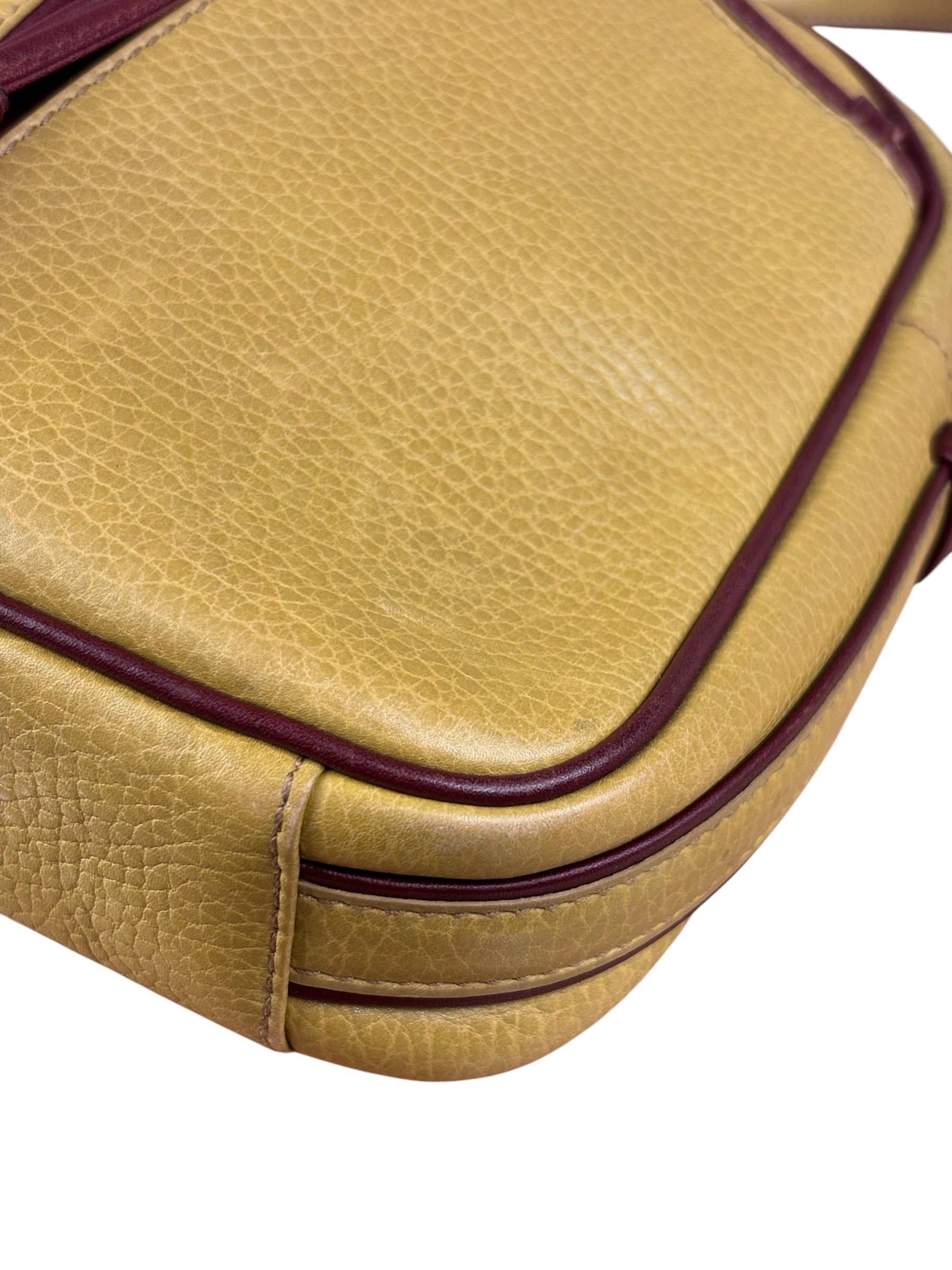 Cartier Vintage Leather Crossbody Camera Bag