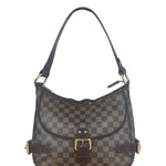 Louis Vuitton Coated Canvas Damier Ebene Highbury Shoulder Bag