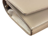 Yves Saint Laurent Cream Embossed Leather KateCrossbody Bag