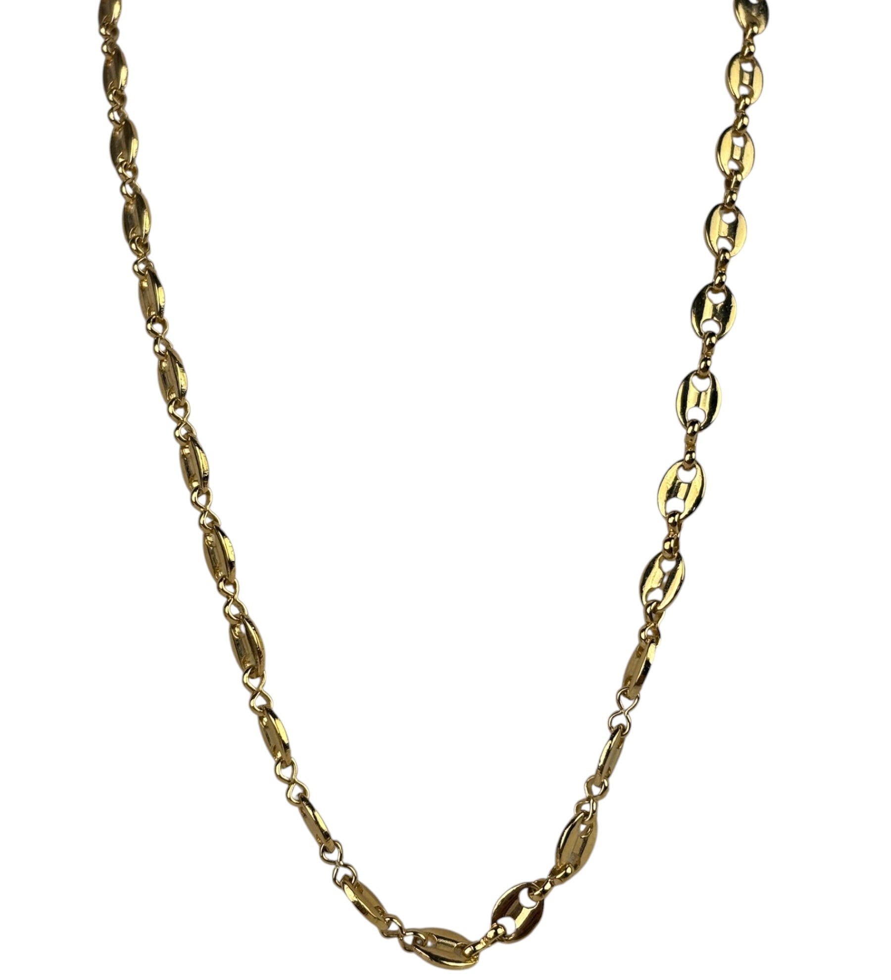 Givenchy Puffy Mariner Link Chain Necklace