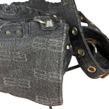 Balenciaga Neo Cagole City Bag Washed Denim