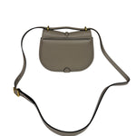 Fendi Dove Gray Leather C'mon Crossbody Bag