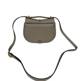 Fendi Dove Gray Leather C'mon Crossbody Bag