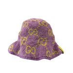 Gucci Pink/Yellow GG  Small Terry Bucket Hat