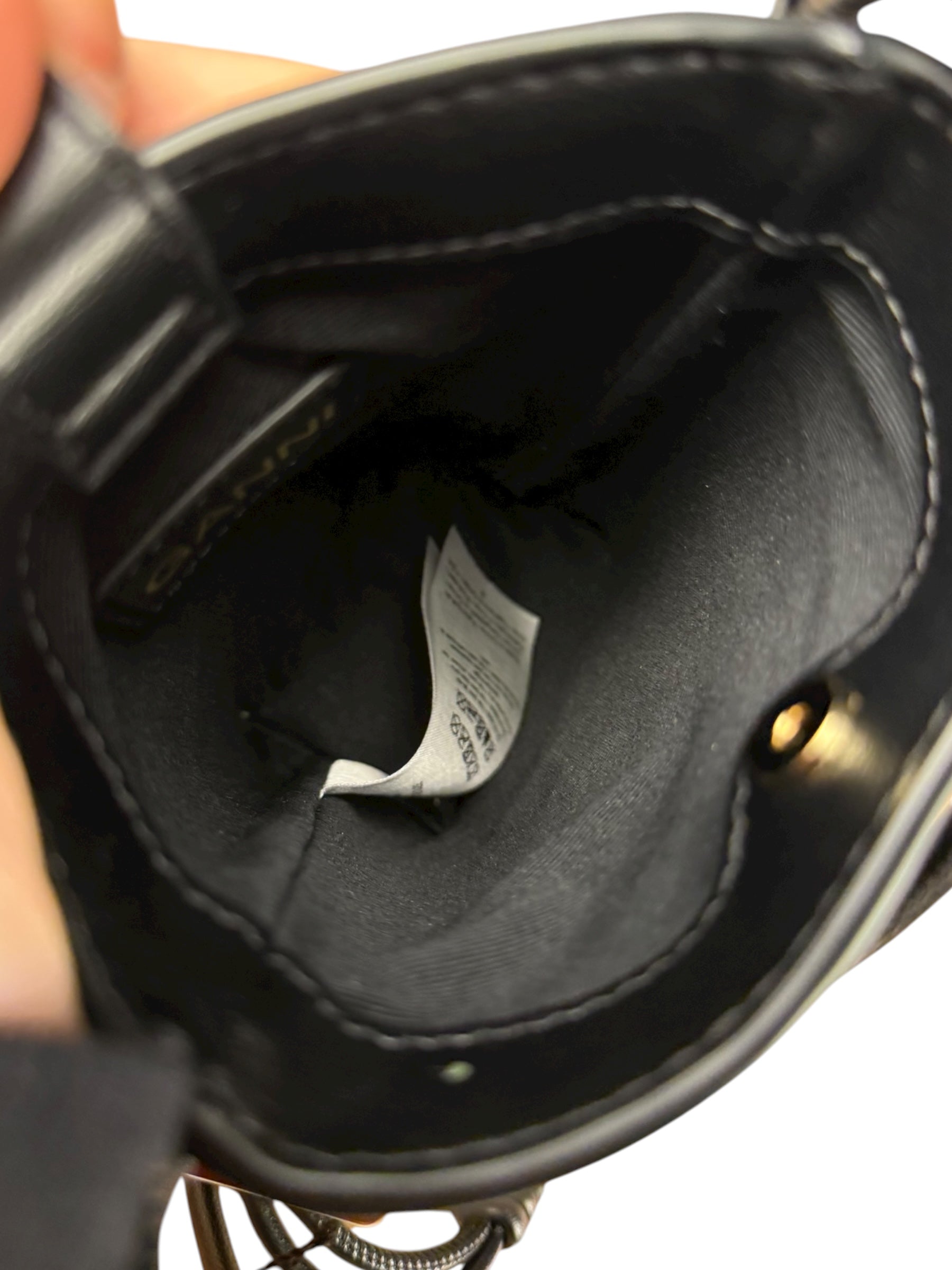 Ganni Bou Crossbody Bag Black