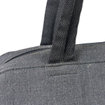Prada Vintage Dark Grey Canvas Tote Bag