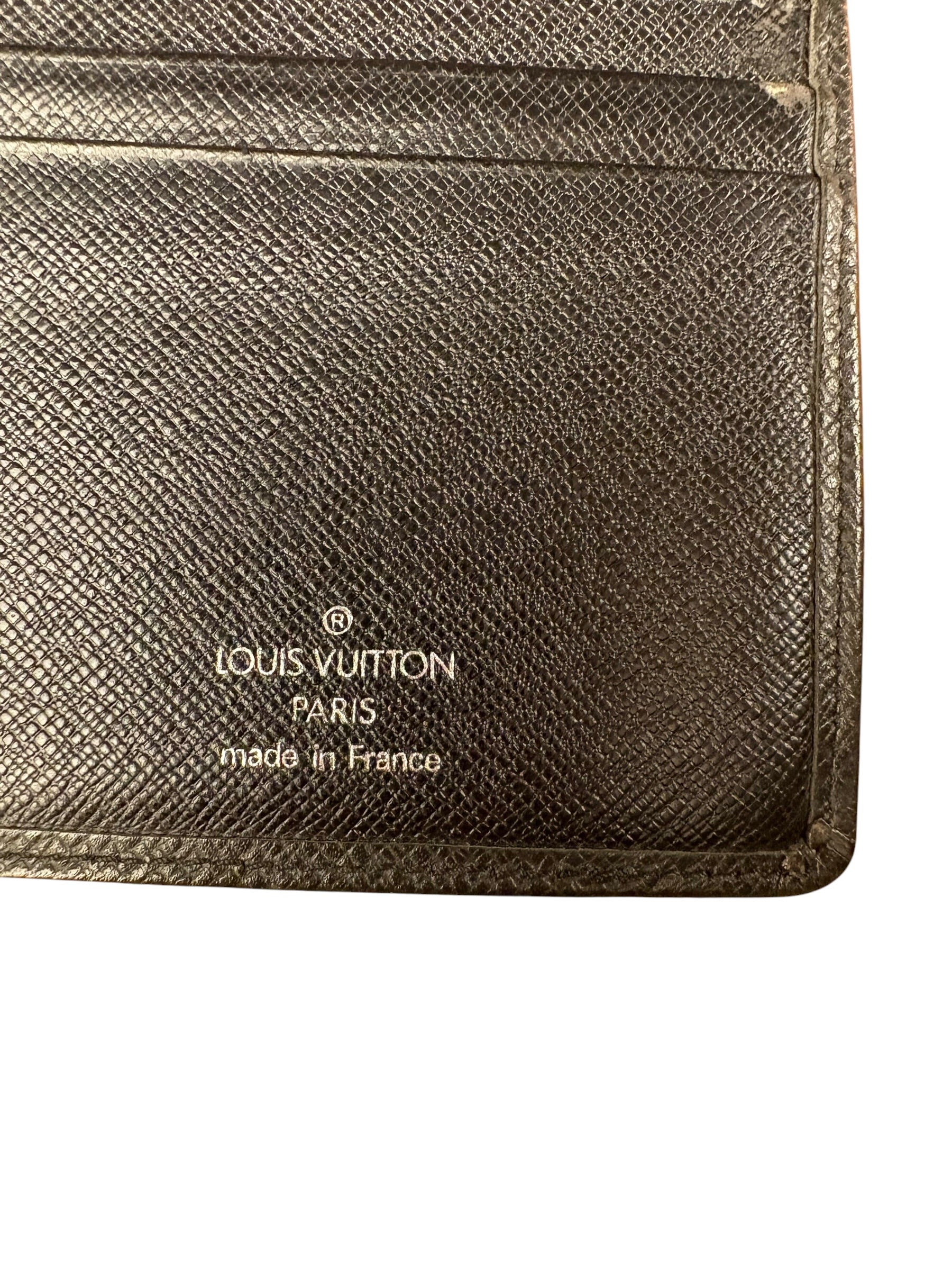 Louis Vuitton Taiga Leather Bifold Wallet