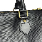 Louis Vuitton Vintage Black Epi Leather Speedy Hand Bag 25