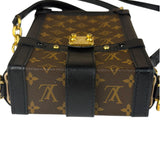 Louis Vuitton Black Monogram Vertical Trunk Pochette