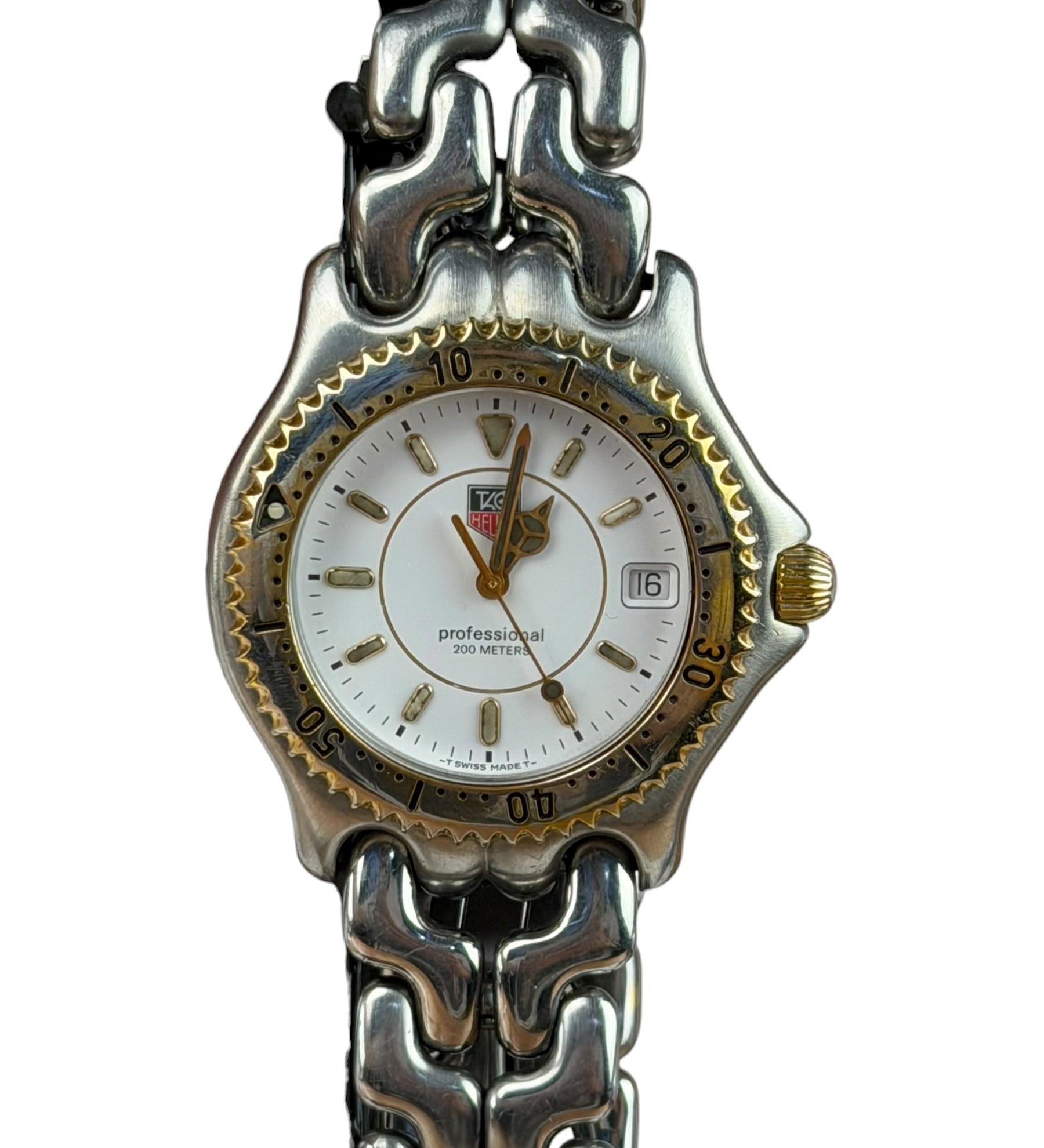 Tag Heuer Professional 2tone White Dial