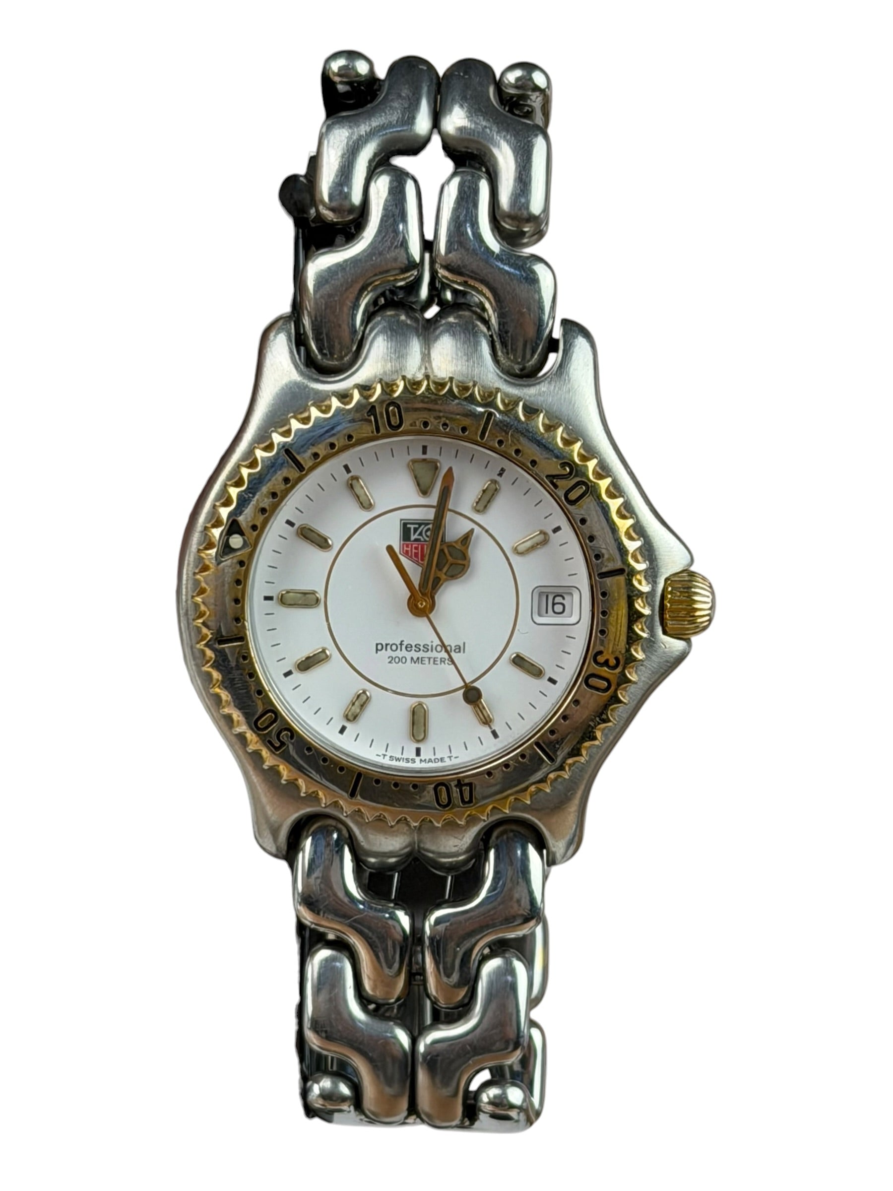 Tag Heuer Professional 2tone White Dial
