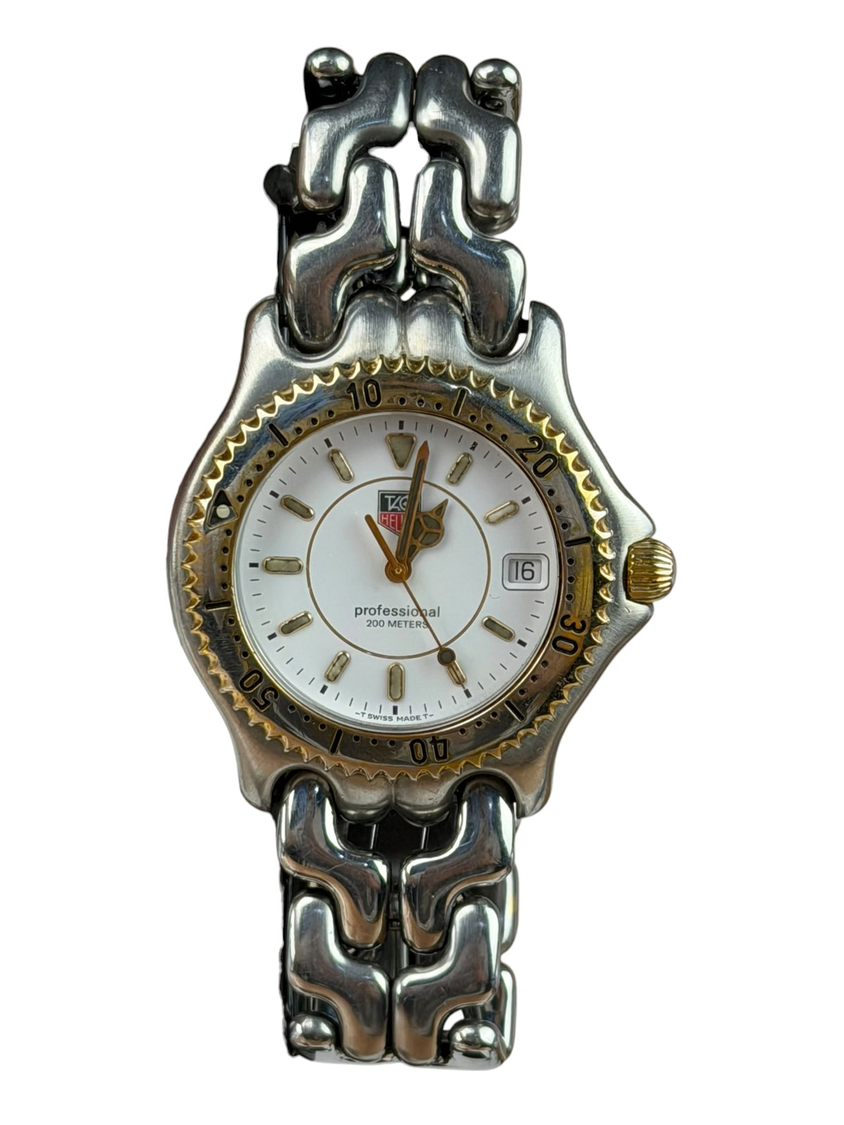 Tag Heuer Professional 2tone White Dial
