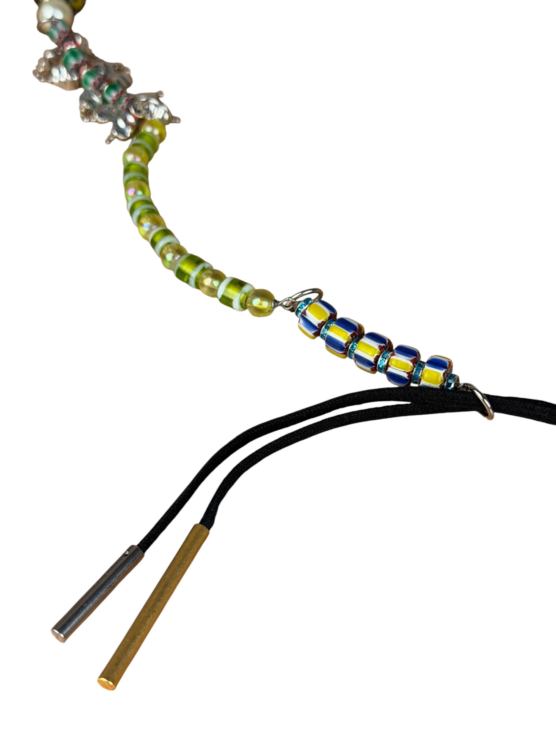 Dries Van Noten Multi-Beaded Tie Belt