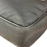 Prada Black Nylon Leather Trim Re-Edition 2005 Two-Way Bag