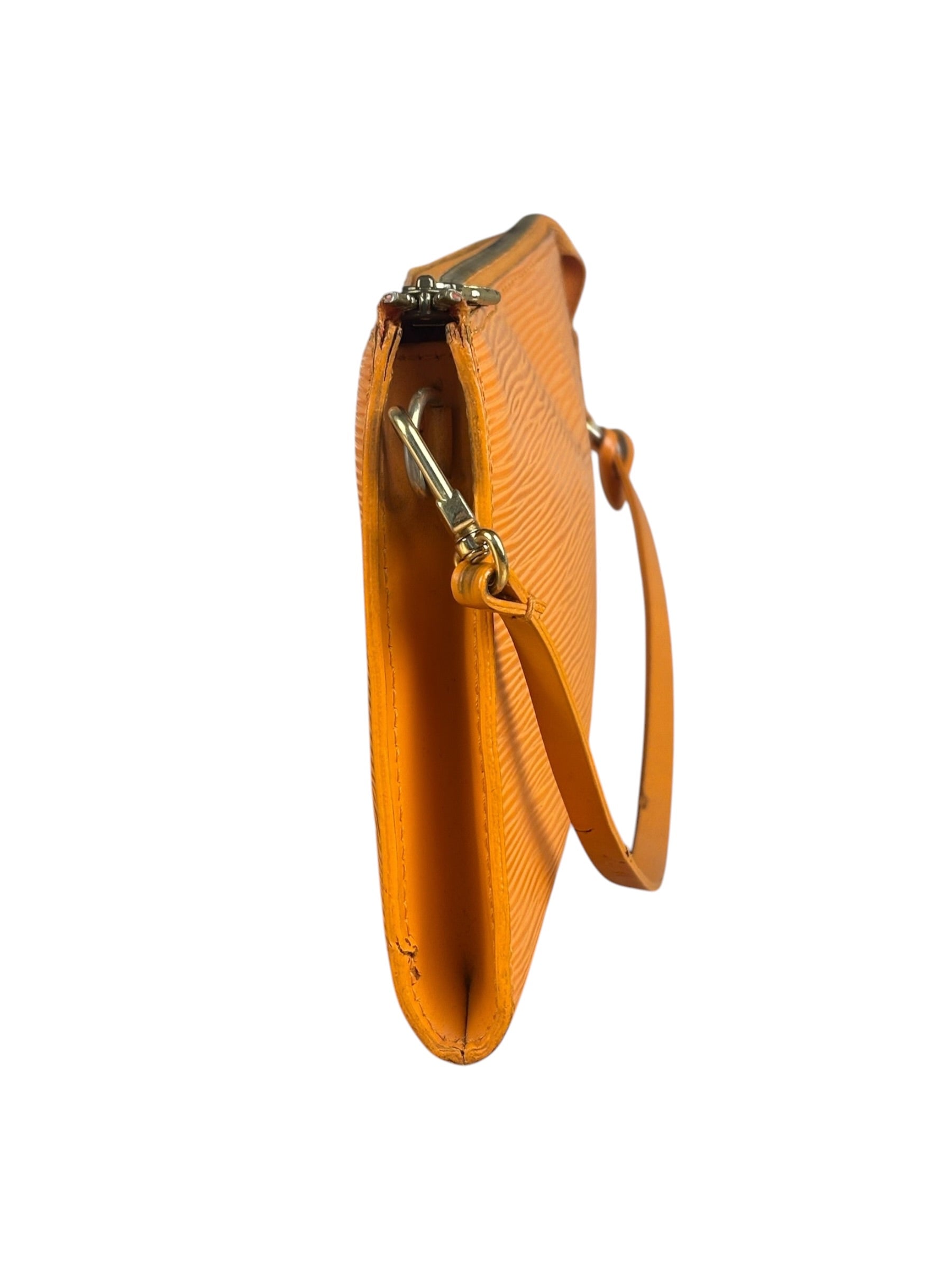 Louis Vuitton Orange Monogram Pochette