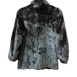 Vintage Black Mink Fur Coat