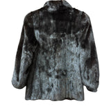 Vintage Black Mink Fur Coat