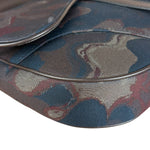 Christian Dior x Peter Doig Saddle Camouflage Canvas Messenger