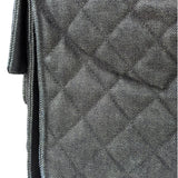 Chanel Navy Quilted Denim/Leather Trim 25 Hobo Bag 2021