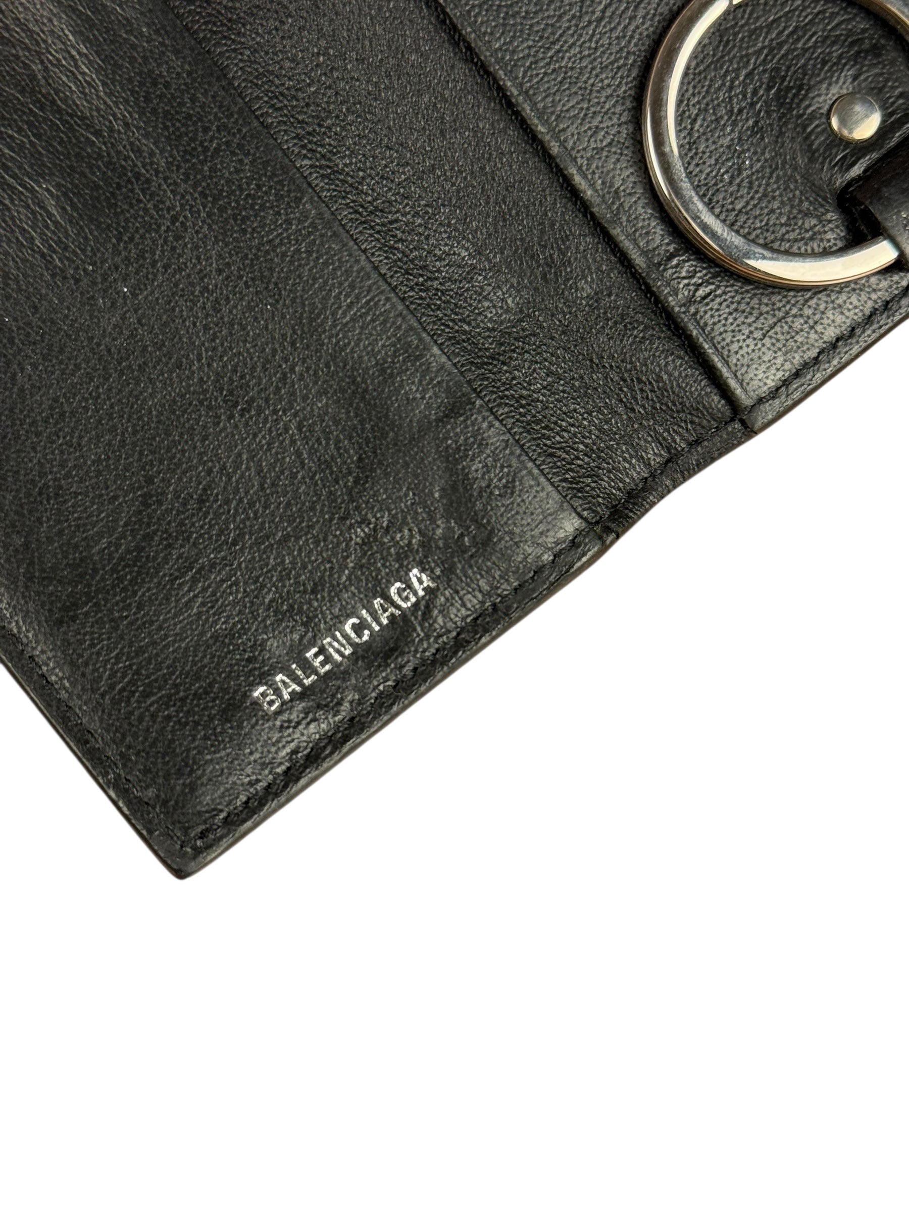 Balenciaga Leather Key Wallet