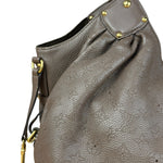 Louis Vuitton Brown Leather Mahina Hobo Bag