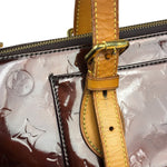 Louis Vuitton Burgundy Monogram Vernis Rosewood Avenue Handbag