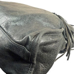 Balenciaga Grey Leather Medium Le City Shoulder Bag