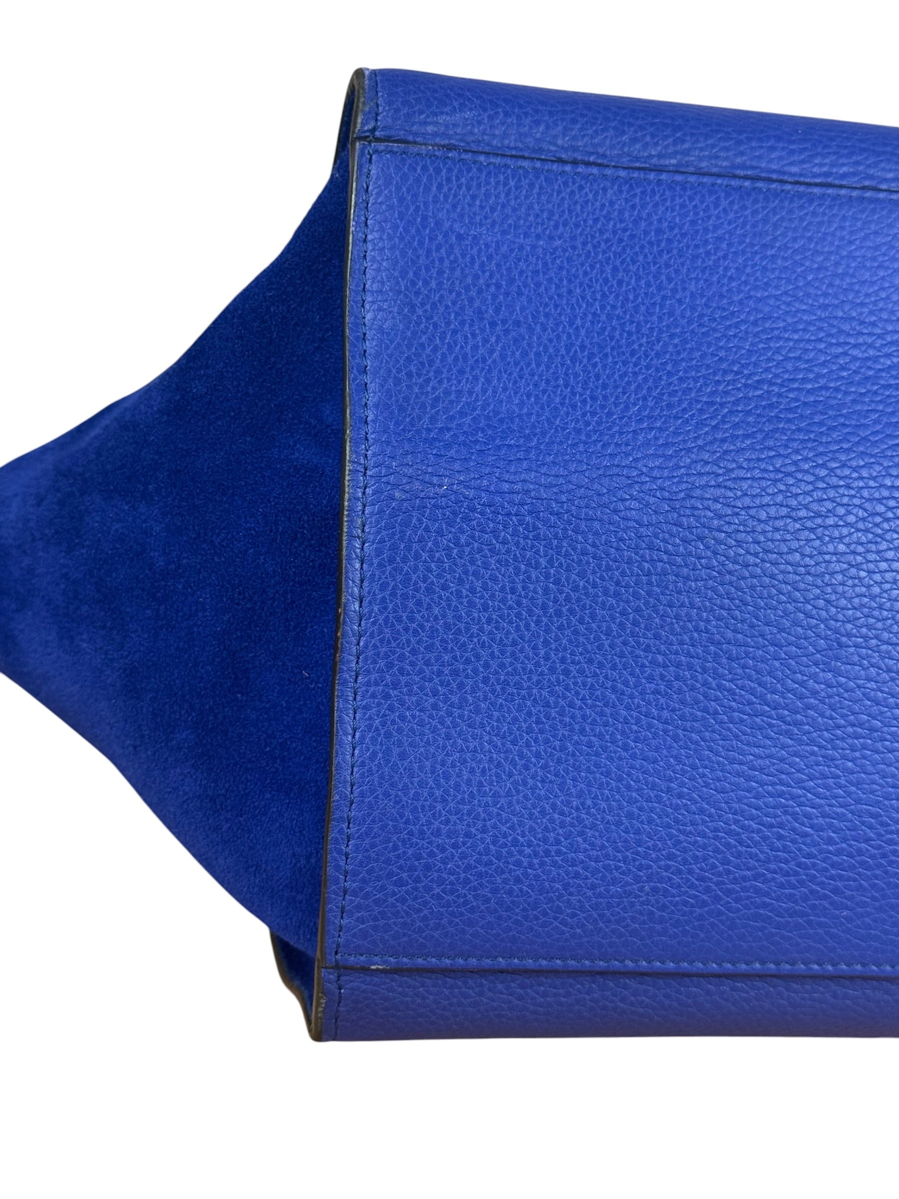 Celine Blue Trapeze Two-Way Bag