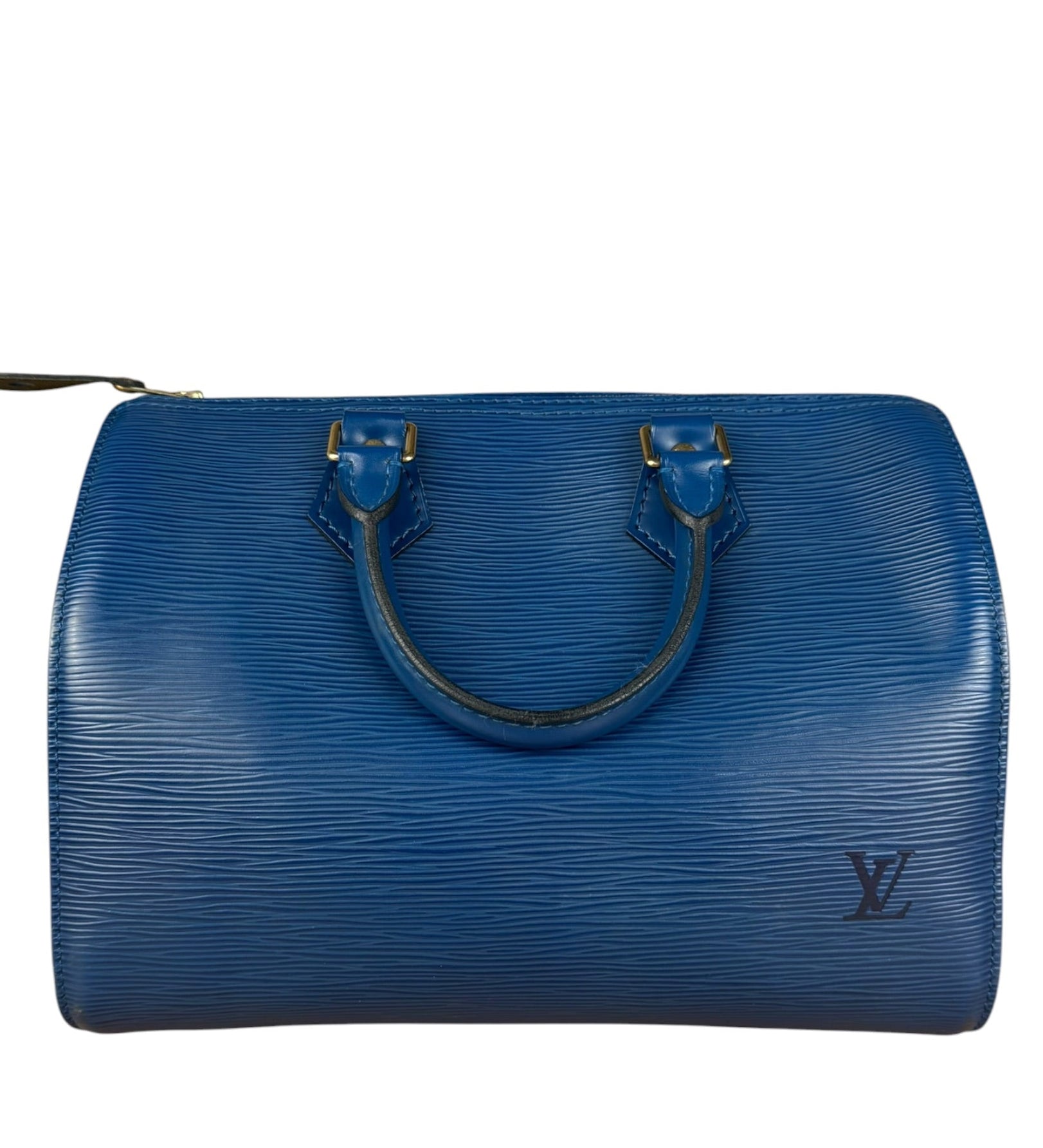 Louis Vuitton Vintage Blue Epi Speedy 25