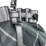 Burberry Vintage Grey Nova Check Shoulder Bag
