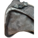 Balenciaga Dark Grey Covered Brogues City Bag
