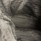 Prada Vintage Black Nylon Drawstring Backpack