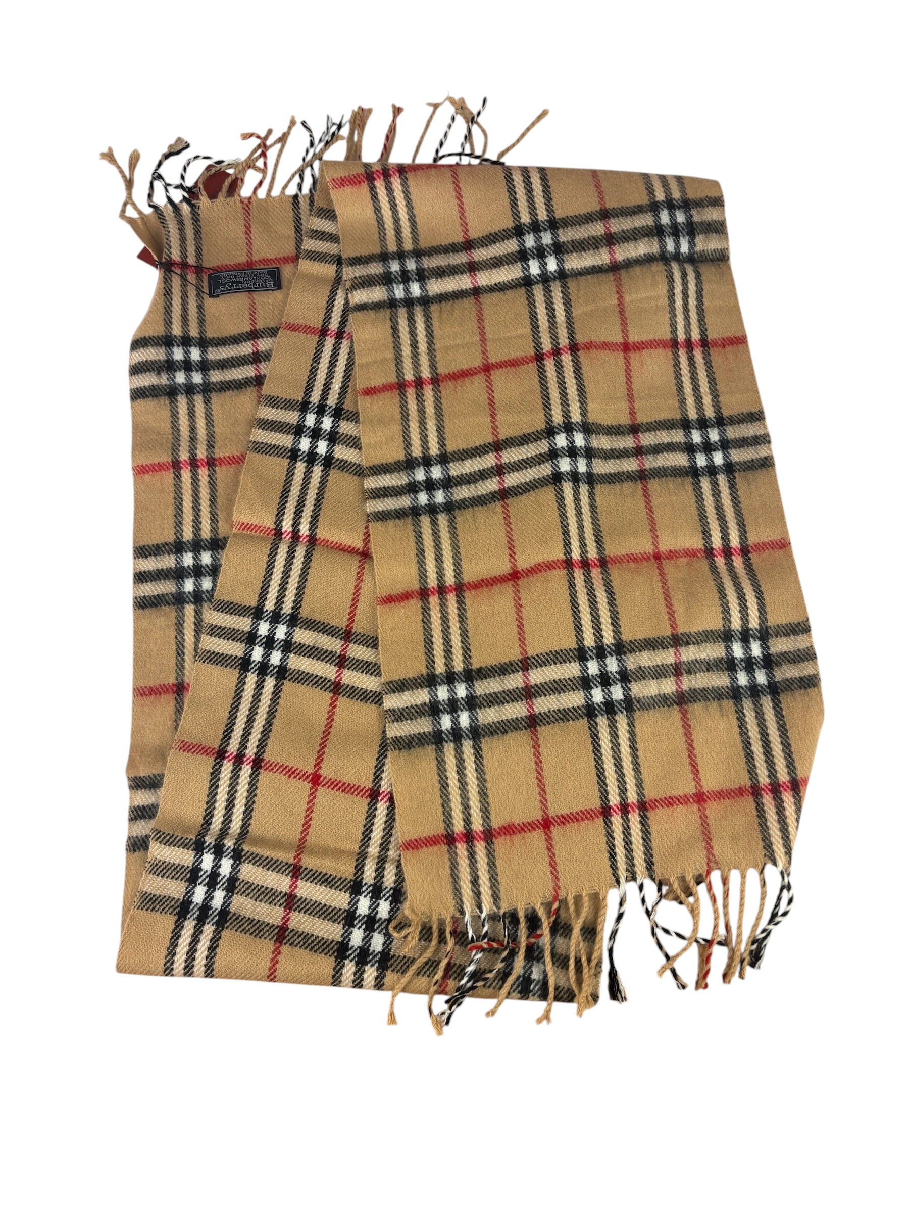 Burberry's Vintage Lambswool House Check Scarf