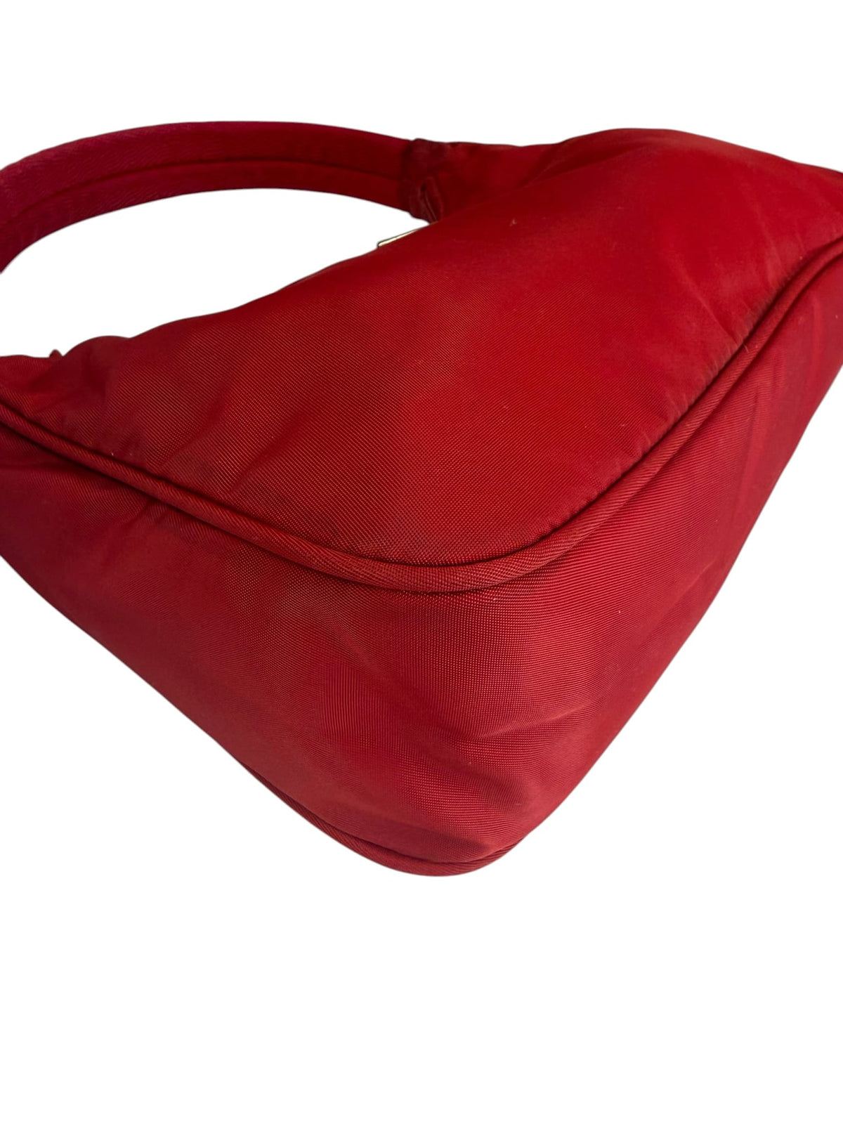 Prada Red Tessuto Nylon Pochette