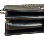 Chanel Black Leather Paris-Seoul Korean Garden Flap Bag 2015