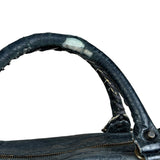 Balenciaga Vintage Dark Blue Leather Classic City Bag