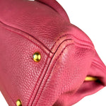 Miu Miu Pink Leather 2Way Tote Bag