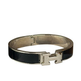 Hermes H Black/Palladium Clic Bracelet
