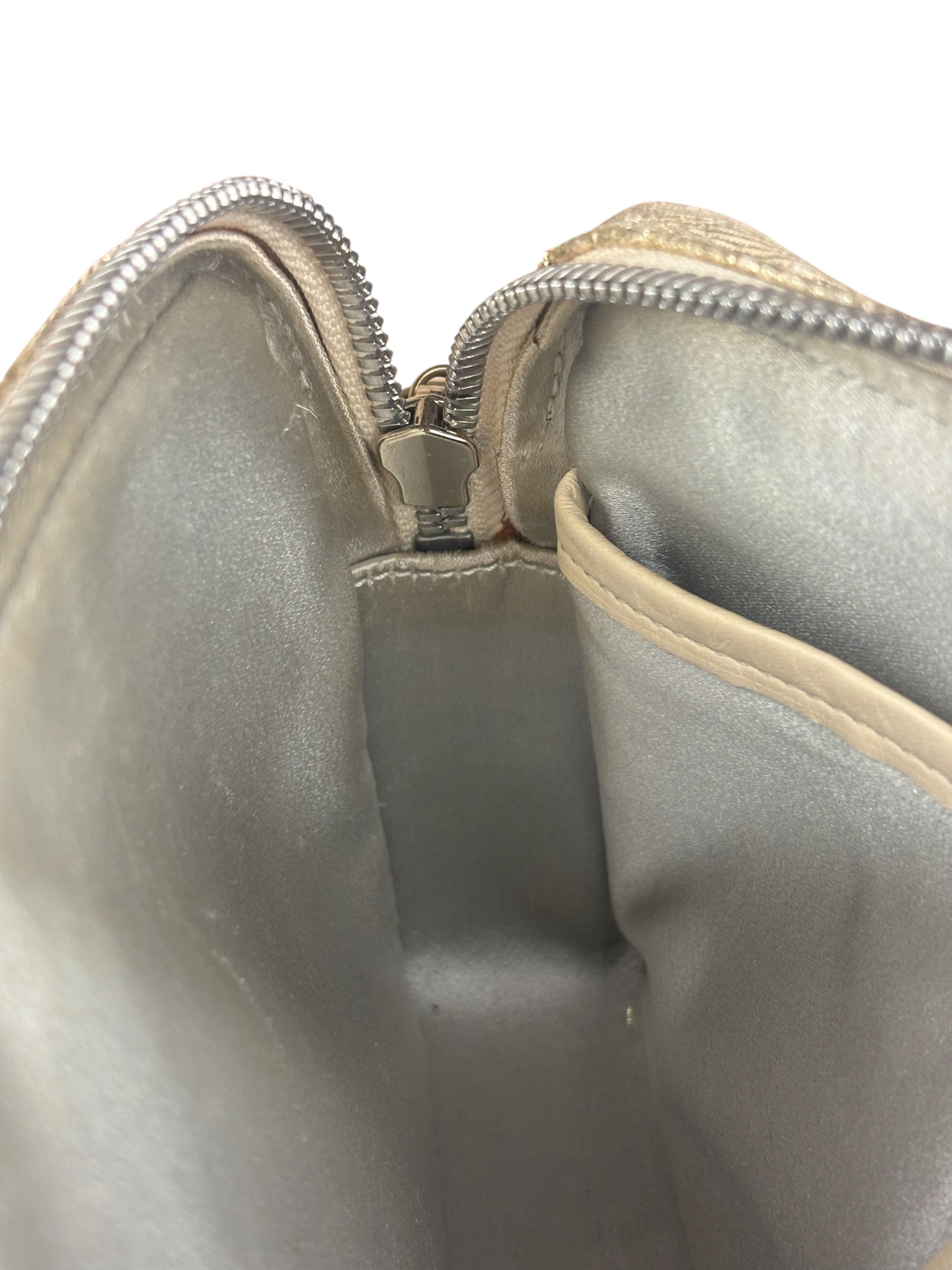 Louis Vuitton Gold Monogram Mini Lin McKenna Pochette