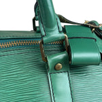 Louis Vuitton Vintage Borneo Green Epi Keepall Bag