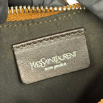 Saint Laurent Vintage Brown Leather Mini Shoulder Bag