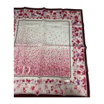 Christian Dior Vintage Floral Print Silk Handkerchief/Scarf