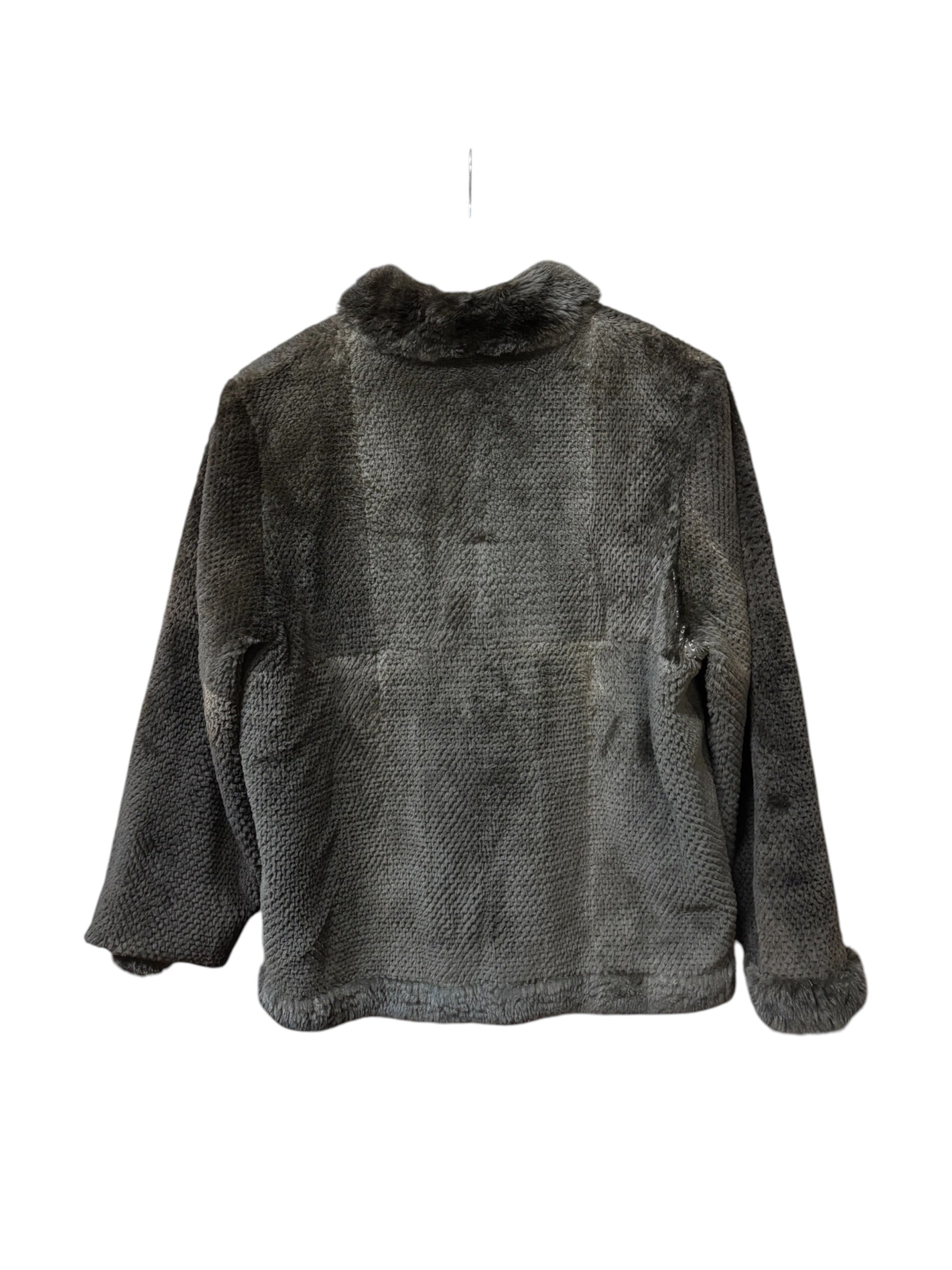 Flash Moonbat Brown Rabbit Fur Reversible Coat