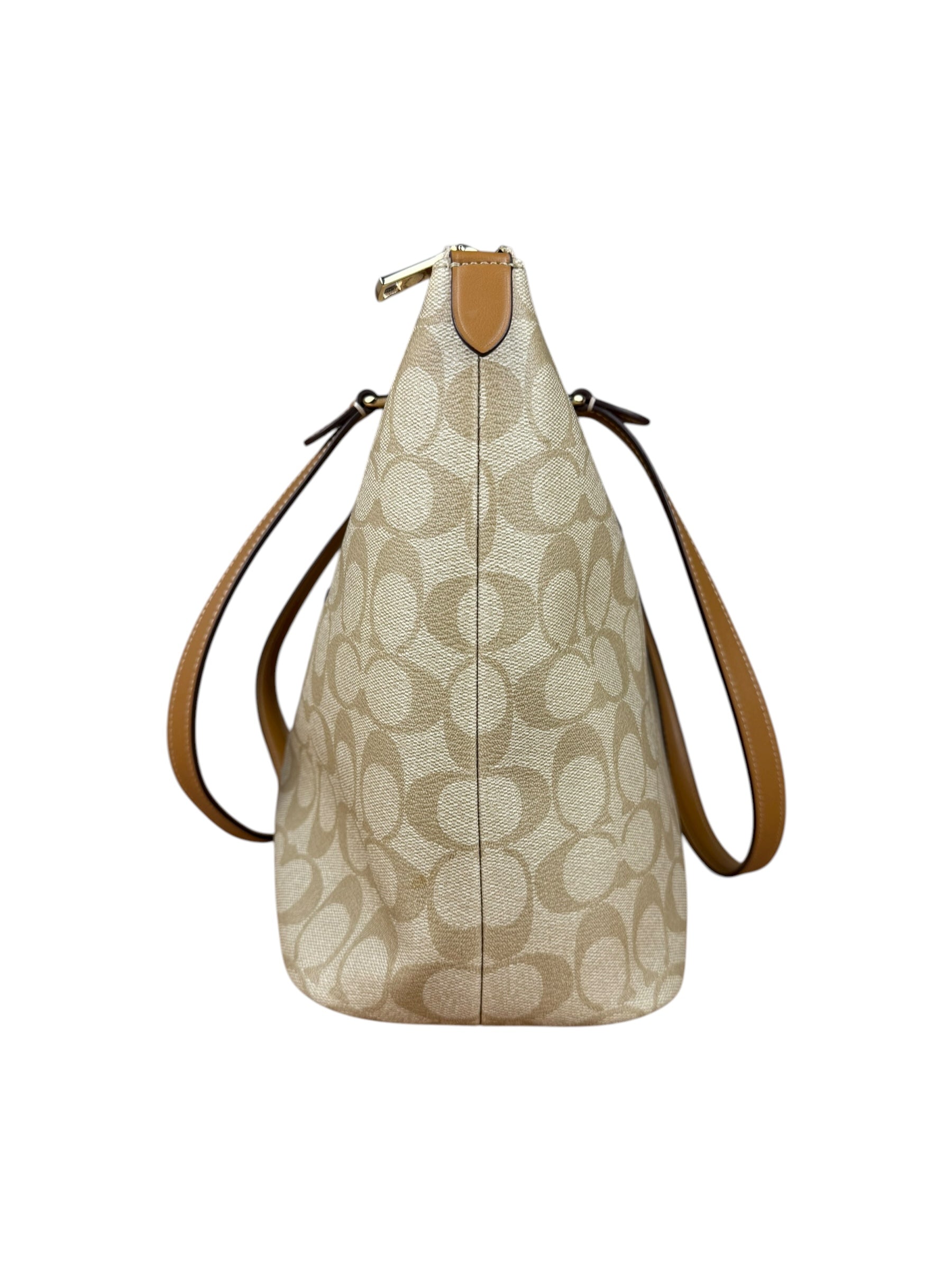 Coach Signature Canvas Gallery Tote