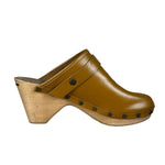 Isabel Marant Camel Brown Marant Titya Leather Clog (Footwear)