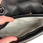 Coach Nappa Leather Black Tabby 18 Crossbody