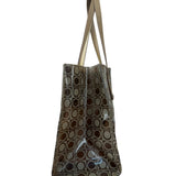 Salvatore Ferragamo Gancini Vinyl Tote/Hand Bag