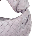Bottega Veneta Chalk Suede Mini Jodie Handbag