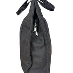 Hermes Grey Canvas Herline Tote Bag