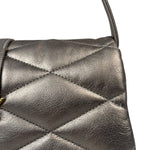 Saint Laurent Metallic Bronze Lambskin Quilted Le 57 Shoulder Bag